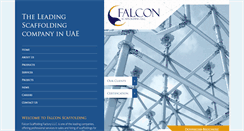 Desktop Screenshot of falcon-uae.com