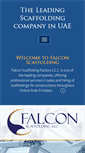 Mobile Screenshot of falcon-uae.com